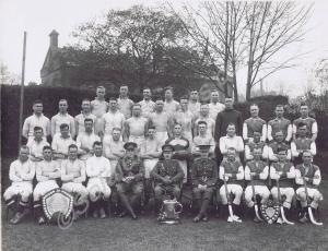 H.Q. Wing. Winners of the Inter-Company Rugby, Soc