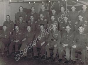 Sergeants' reunion. Gloucestershire Regiment. Rese