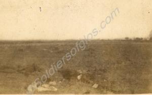"Scene of engagement 30th Sept. 1916, Bala".  2nd