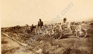 "Captured Bulgarian munitions at Dedile" 1918.  2n