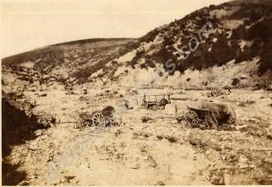 "Dedile Sept. 1918".After the battle, abandoned eq