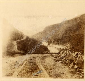 "Dedile Sept. 1918".The terrain for the advance.