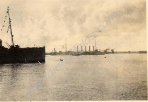 "Russian cruiser Askold".  2nd Battalion, The Glou