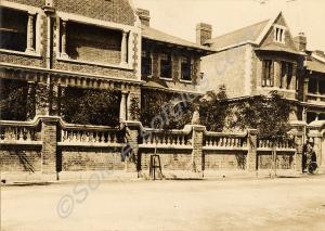European style town villa in Tientsin, China. 1913