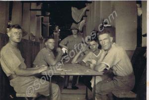 Mess scene. 1st Battalion, The Gloucestershire Reg