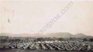Camp scene. 1st Battalion, The Gloucestershire Reg
