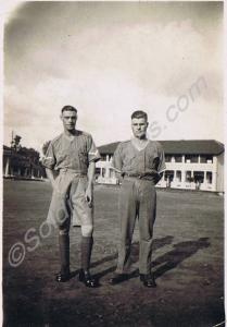 Taglin Barracks. Parade Ground with Other Ranks' M