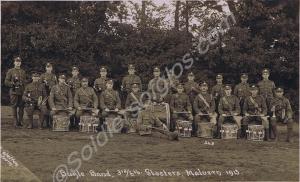 Bugle Band.  3/6th Battalion, The  Gloucestershire