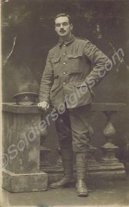 "Brother Ted". Soldier of  the Gloucestershire Reg