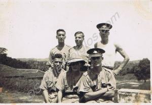 Six soldiers. 1st Battalion, The Gloucestershire R