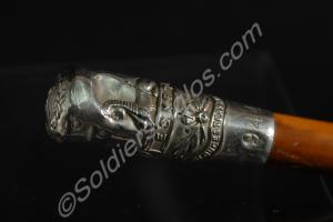 Swagger stick belonging to 9207 Sergeant-Major Geo
