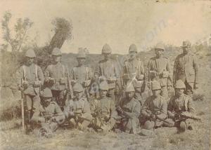 Soldiers of the Gloucestershire Regiment. South Af