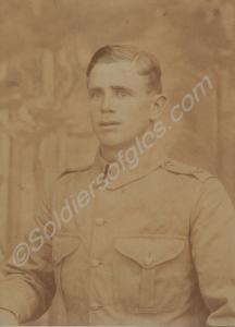 7821 Private Arthur Turner. 1st Battalion, later 2