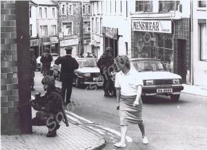 Street patrol. The Gloucestershire Regiment. North