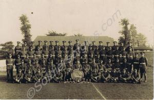 "A" Company. With Lieutenant T.K. Lacey, Lieutenan
