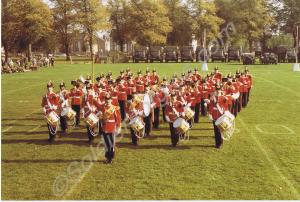 The Band. Gloucestershire Regiment.  1984.