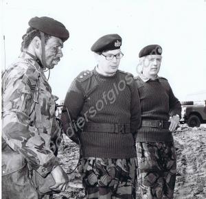 HRH The Duke of Gloucester with Lieutenant-Colonel