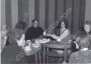 HRH The Duke of Gloucester taking tea with the Wiv