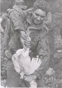 Sergeant Private Hennessy of "B Company. Glouceste