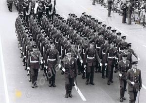 Allied Forces Day Parade. Gloucestershire Regiment