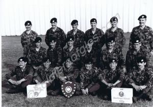Winners of the Brigade March and Shoot Competition