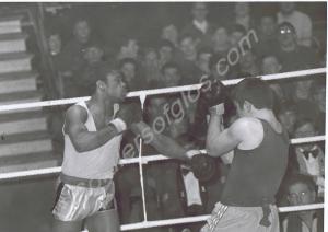Boxing match.  1st Battalion, The Gloucestershire
