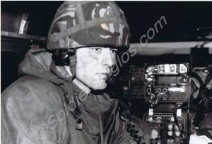 Private Harvey. Signal Platoon. Gloucestershire Re