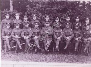 Transport section led by Lieutenant Herbert Richar