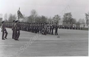 Trooping the Colours. The Gloucestershire Regiment