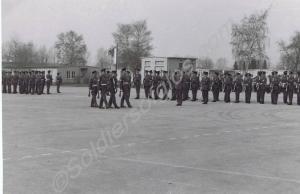 Trooping the Colours. The Gloucestershire Regiment