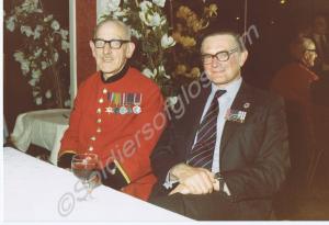 Lieutenant-General Sir John Waters with Chelsea Pe