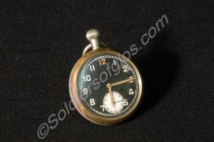 Swiss-made pocket watch, W.D., GS/TP, serial numbe