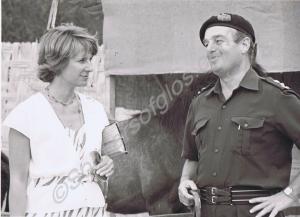HRH The Duchess of Gloucester and  Lieutenant-Colo