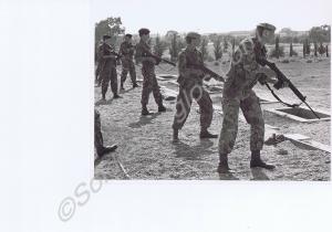 Rifle range. Gloucestershire Regiment. Cyprus. 198