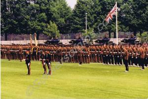 Her Majesty The Queen's Birthday Parade. Glouceste