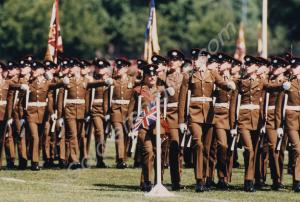 Her Majesty The Queen's Birthday Parade. Glouceste