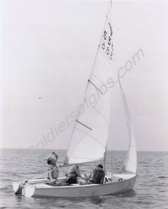 Sailing. Gloucestershire Regiment. Cyprus. 1982.