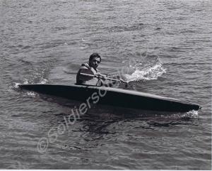 Kayaking. Gloucestershire Regiment. Cyprus. 1982.
