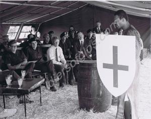 Medieval re-enactment. With Captains Mike Motum an