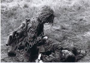 Field Training. Applying a field dressing. Glouces