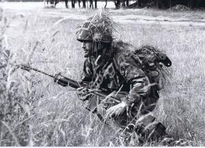 Field Training. Camouflage. Gloucestershire Regime