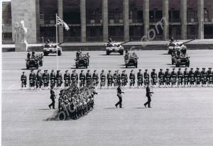 Allied Forces Day Parade. Gloucestershire Regiment