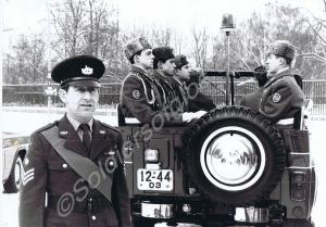 Allied Forces Day Parade. Colour-Sergeant P.R. Joh