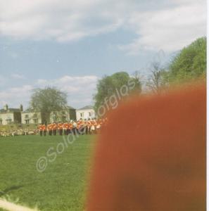 Band. Gloucestershire Regiment.  Gloucester. 1982.