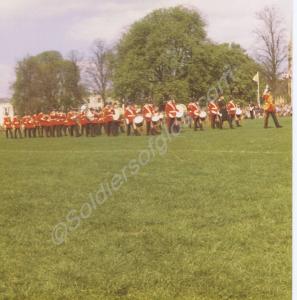 March Past. Gloucestershire Regiment.  Gloucester.