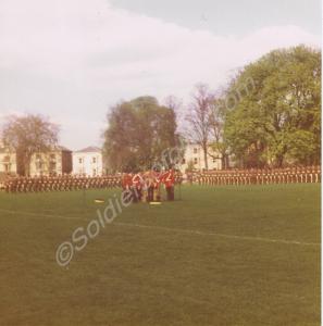 Parade. Gloucestershire Regiment.  Gloucester. 198