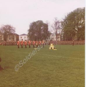 Drumhead Service. Gloucestershire Regiment.  Glouc