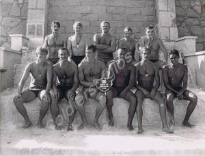 UNFICYP swimming competition winners. The Gloucest