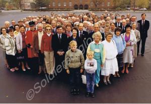 Old Comrades Visit. Gloucestershire Regiment.  Ber