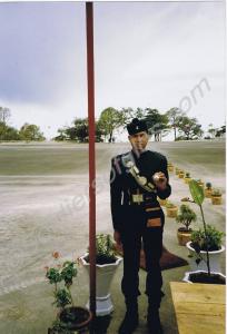 Regimental Stick Orderly. Centenary Celebrations o